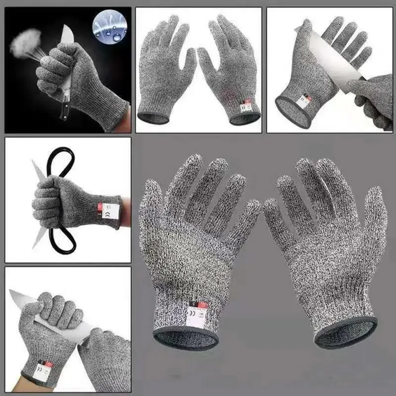 Garden Gloves - Luvas anti-corte hppe nível 5, cozinha,
