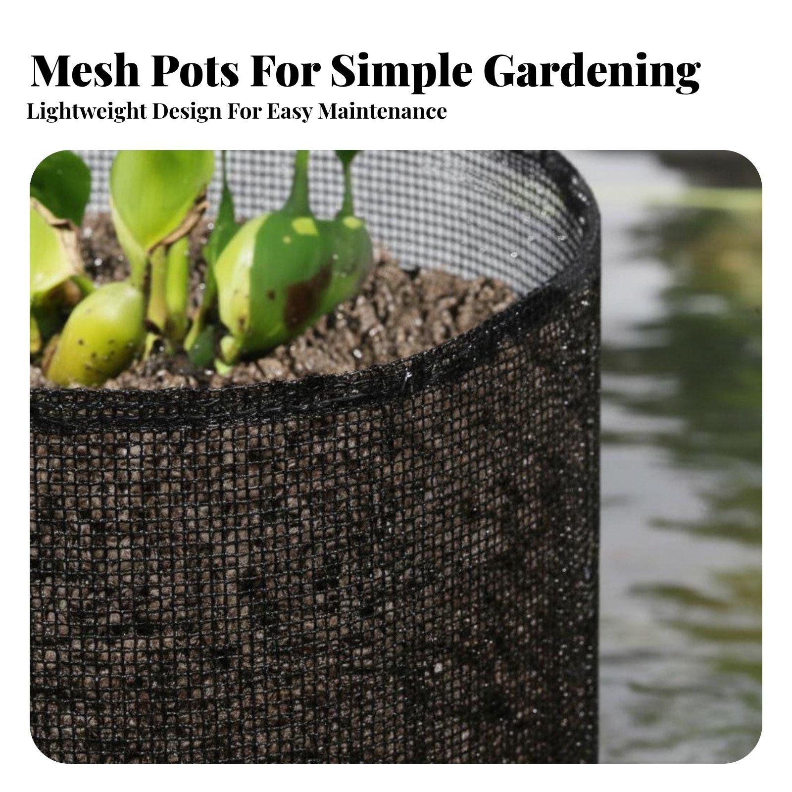 Grow Bag - Conjunto de 4 Vasos para Plantio