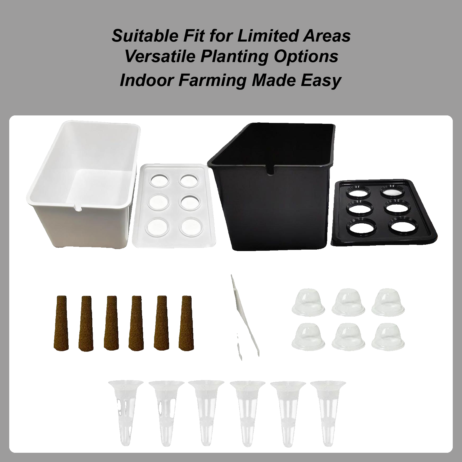 Hydroponic Kit - Kit de plantio hidropônico para iniciantes,