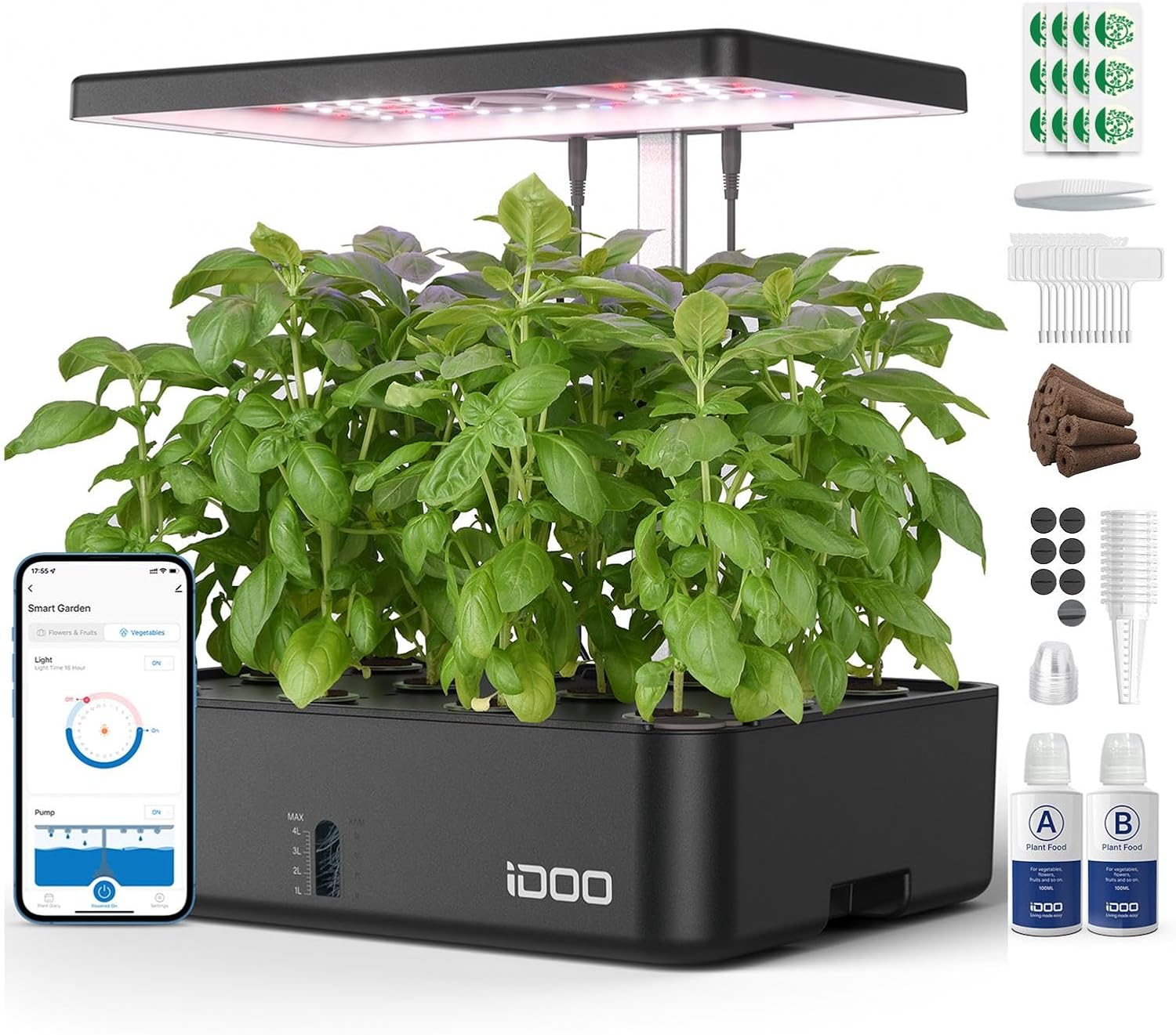 Indoor Herb Garden - Sistema de Cultivo Hidropônico WiFi com