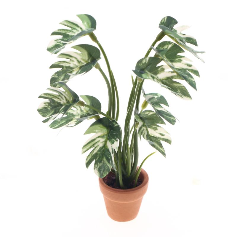 Plant Pot - Novo. 1PC Planta Verde Monstera em