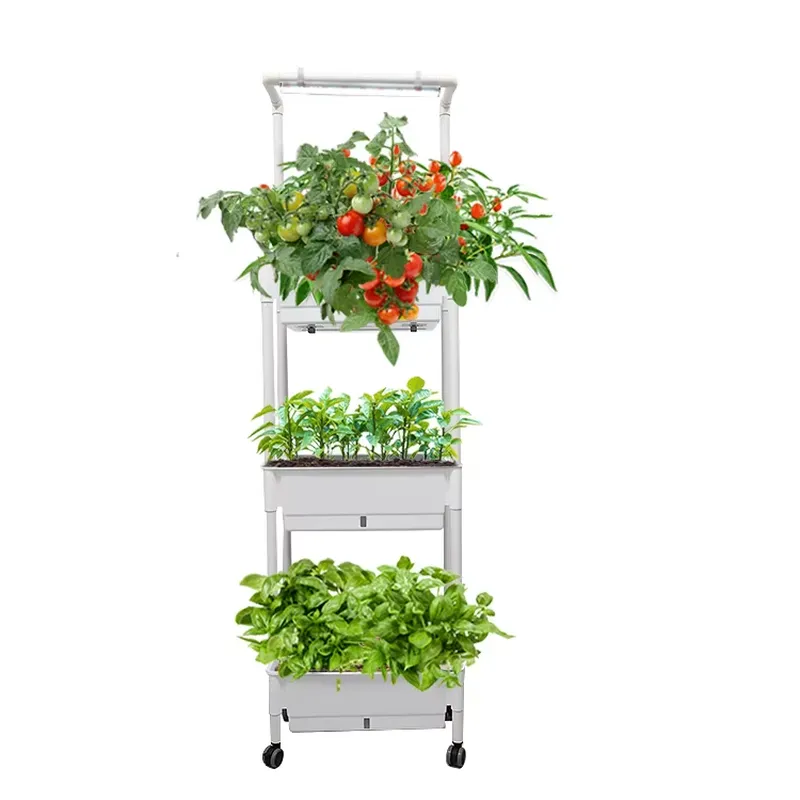 Jardim Vertical Móvel de 3 Nív - Indoor Herb Garden avaliação e preço