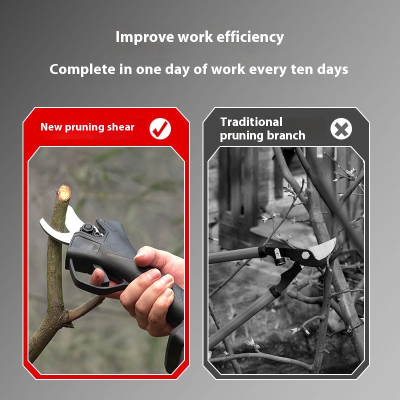 Tesoura elétrica sem fio portá - Pruning Shears avaliação e preço