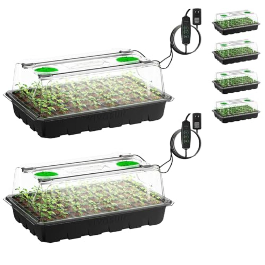 Conjunto de 6 Bandejas para Se - Seed Starter Tray avaliação e preço