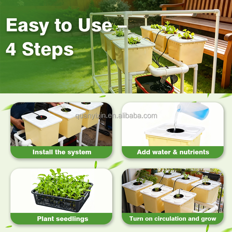 Kit de Sistema Hidropônico Dut - Hydroponic Kit avaliação e preço