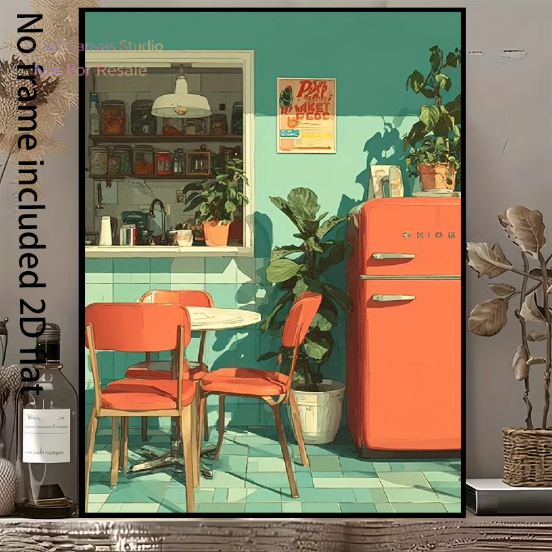Quadro 2D, 1 peça, sem moldura - Vertical Planter avaliação e preço