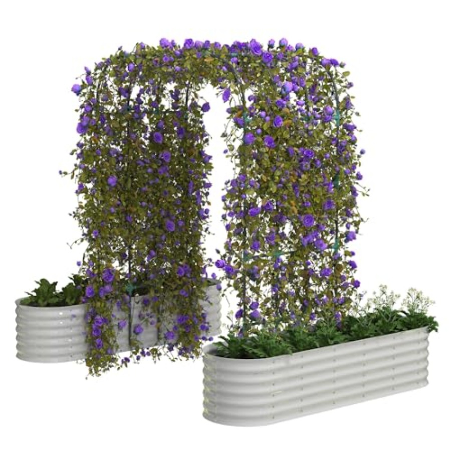 Canteiro elevado galvanizado c - Raised Garden Bed avaliação e preço