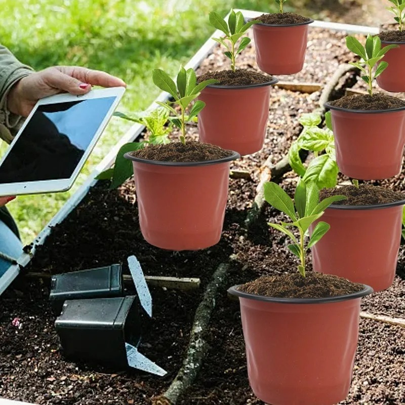 100/20x Vasos de Sementeira Pr - Seed Starter Tray avaliação e preço